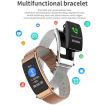 K50 Smart Watch: 1.08" IP67 Waterproof, Bluetooth Call, Black Band - 4