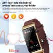 M6 Smart Watch: 1.5" Silicone Band, IP68 Waterproof, Bluetooth Call, Red - 9