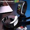 K60 Smart Watch: 1.08" Silicone Band, Detachable Earphone, Waterproof - 4
