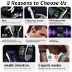 K60 Smart Watch: 1.08" Silicone Band, Detachable Earphone, Waterproof - 5
