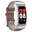 K60 Smart Watch 1.08" Leather Band, Detachable Earphone, Waterproof - 2