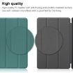 Blackview Oscal Pad 10 Dark Green Leather Tablet Case 3-Fold Holder - 6