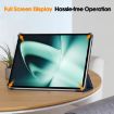 OnePlus Pad Custer Dark Blue Smart Leather Tablet Case 3-Fold Holder - 4