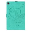 Samsung Galaxy Tab A8 10.5 2021 Butterfly Leather Case Green - 3
