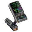 BC85 Bluetooth 5.0 FM Transmitter MP3 Player with Colorful Screen - 1