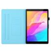 Samsung Galaxy Tab A7 2020 T500/T505 Blue Rose Leather Case - 4