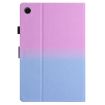 Samsung Galaxy Tab A8 2021 X205/X200 Gradient Leather Case Purple Blue - 3