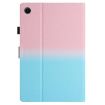 Samsung Galaxy Tab A8 2021 X205/X200 Pink Blue Gradient Leather Case - 3