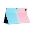 Samsung Galaxy Tab A8 2021 X205/X200 Pink Blue Gradient Leather Case - 5