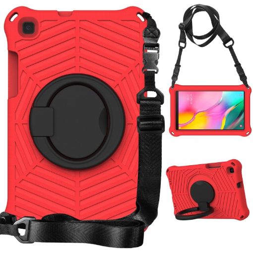 Samsung Galaxy Tab A 8 SM-T290 Red Spider King Silicone Case - 1