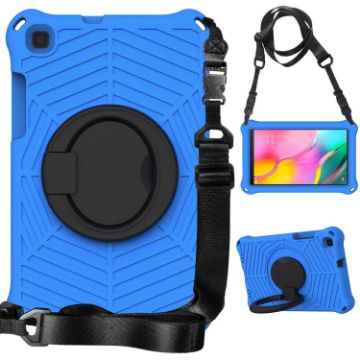 Samsung Galaxy Tab A 8 SM-T290 Spider King Silicone Case - Blue - 1