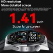 PG3 Pro Smart Watch - 1.41" TFT Screen, Heart Rate/Blood Pressure Monitor - 6