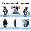 S6 TWS Earphone & Smart Bracelet 1.91" Bluetooth Call/Health Monitor - 5