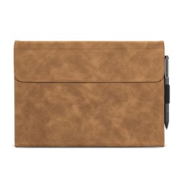Microsoft Surface Pro 8 Sheepskin Shockproof Protective Case - Brown - 1