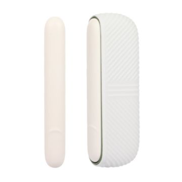 IQOS ILUMA White Silicone Case with Charging Compartment & Side Cover - 1