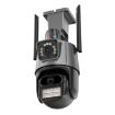 QX81 Humanoid AI Alarm WIFI Dual 2MP IP Camera - EU Plug - 1