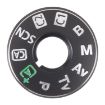 Canon EOS 6D Mark II OEM Mode Dial Iron Pad Replacement - 1
