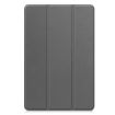 Xiaomi Redmi Pad 2 Grey Leather Tablet Case - 3-Fold Holder Cover - 2