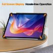 Xiaomi Redmi Pad 2 Green Leather Tablet Case - 3-Fold Holder Cover - 9