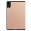 Xiaomi Redmi Pad 2 Rose Gold Leather Tablet Case - 3-Fold Holder - 3