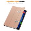 Xiaomi Redmi Pad 2 Rose Gold Leather Tablet Case - 3-Fold Holder - 5
