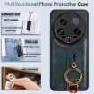 Xiaomi 14 Ultra Leather Wristband Phone Case - Blue - 5