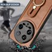 Xiaomi 14 Ultra Leather Wristband Phone Case - Brown - 6