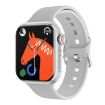 IW9 Smart Watch 2.05" Square Screen, Bluetooth Calls, Blood Oxygen, Silver - 1