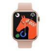 IW9 2.05" Smart Watch with Bluetooth Calls & Blood Oxygen, Rose Gold - 2