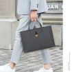 Universal 13-14" Elastic Thread Button Laptop Bag - Dark Grey - 8