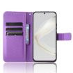 Huawei nova 11 Pro Purple Diamond Texture Leather Phone Case - 4