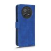 Huawei Enjoy 60X Blue Magnetic Flip Leather Phone Case Skin Feel - 3