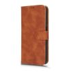 Huawei Enjoy 60X Brown Magnetic Flip Leather Phone Case Skin Feel - 2