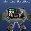 OVISEN T93 Smart Watch & Bluetooth Headset, 1.96" IPS, Blood Oxygen Monitor - 6