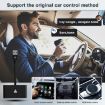 USB + USB-C Wired to Wireless Carplay Adapter for Android - Black - 3