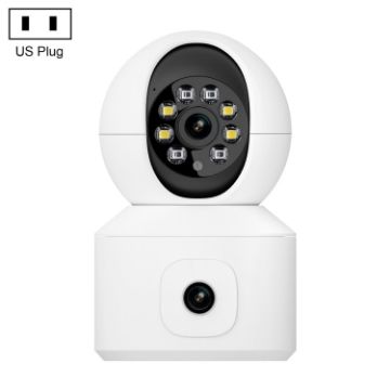 ESCAM QF010 2x2MP Dual Lens WiFi Camera with Two-way Voice & Motion Detection - 1