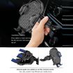 Yesido C84 360 Rotating CD Port Car Phone Holder - Black - 4