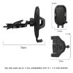 Yesido C84 360 Rotating CD Port Car Phone Holder - Black - 7
