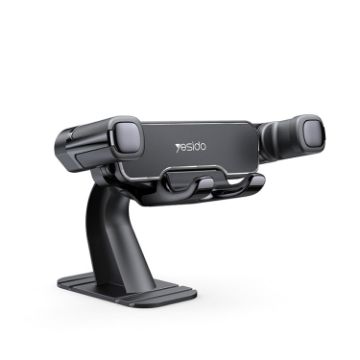 Yesido C90 Magnetic Gravity Car Phone Holder - Black - 1