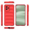 Realme GT2 Pro Wine Red Magic Shield TPU + Flannel Phone Case - 3