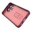 Realme 11 4G Global Wine Red Magic Shield TPU Flannel Phone Case - 5