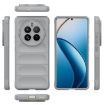 Realme 12 Pro 5G/12 Pro+ Magic Shield TPU Flannel Case - Grey - 3
