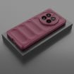 Realme 12 Pro 5G/12 Pro+ Wine Red Magic Shield TPU Flannel Case - 2