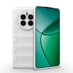 Realme 12+ 5G Global Magic Shield TPU Flannel Phone Case White - 1