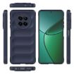 Realme 12 5G Global Magic Shield TPU Flannel Case - Dark Blue - 3