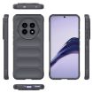 Realme 13 Pro 5G Global Magic Shield TPU Flannel Case Dark Grey - 3