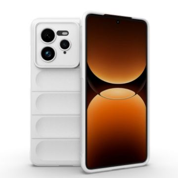 Realme GT 7 Pro 5G Magic Shield TPU Flannel Phone Case White - 1