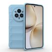 Realme 14 Pro+ 5G Magic Shield TPU Flannel Case Light Blue - 1