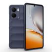 Realme P3 5G Global Magic Shield TPU Flannel Phone Case Dark Blue - 1