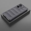 Realme 14T 5G Global Magic Shield TPU Flannel Case - Dark Grey - 2